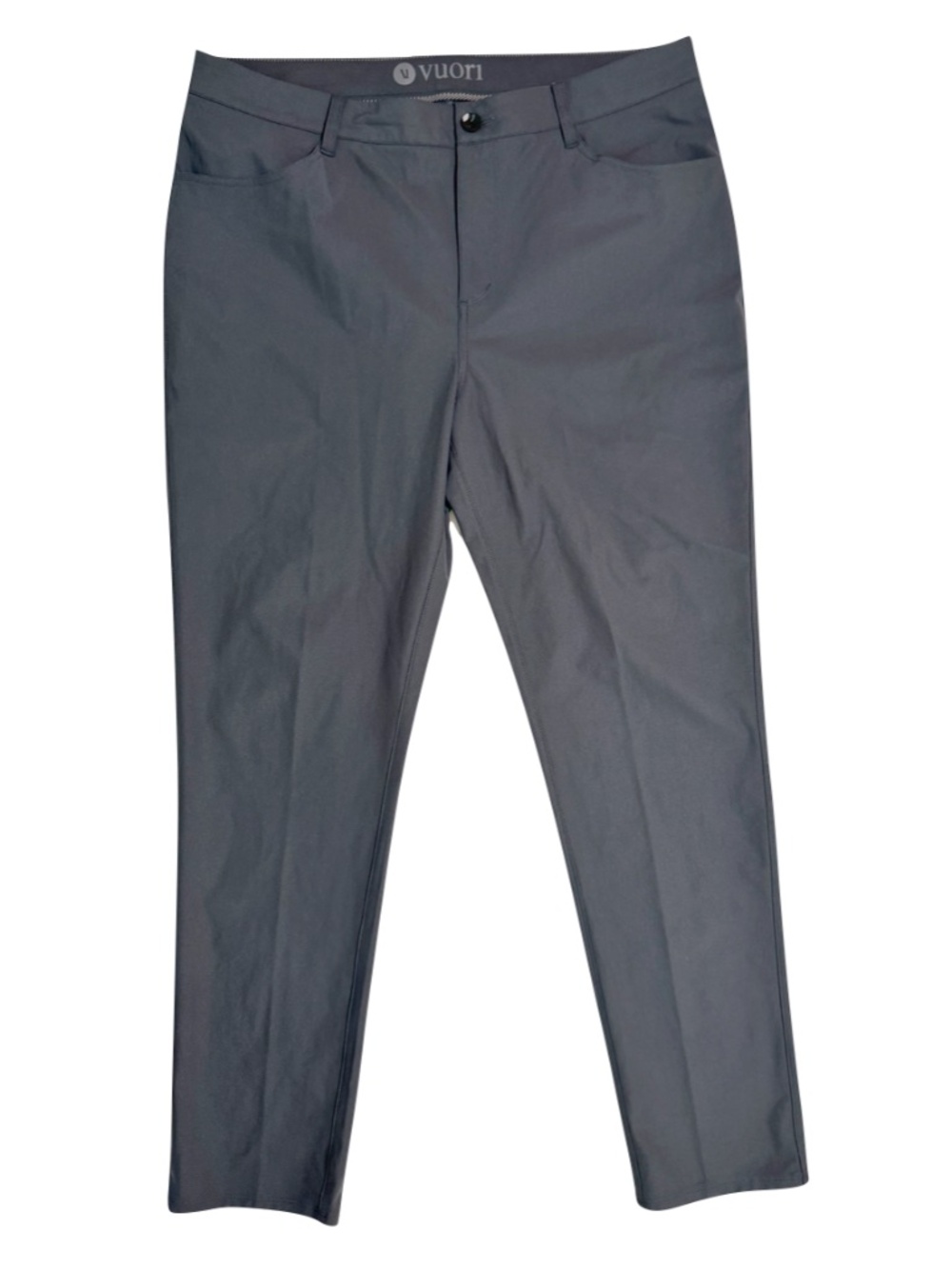 Vuori Meta Pant Athletic Slim Fit in Charcoal Size 36